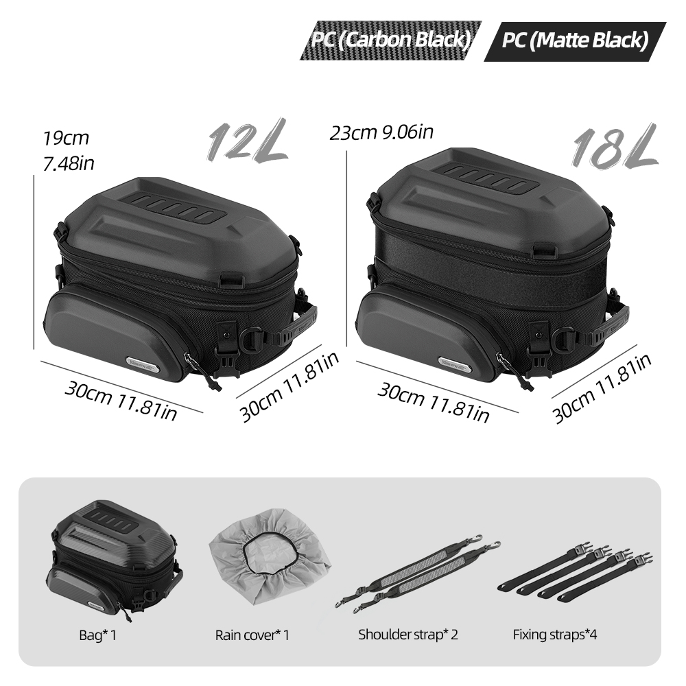 Rhinowalk Motorcycle Tail Bag  - Motorcycle Gear Backpack ulasan dan harga