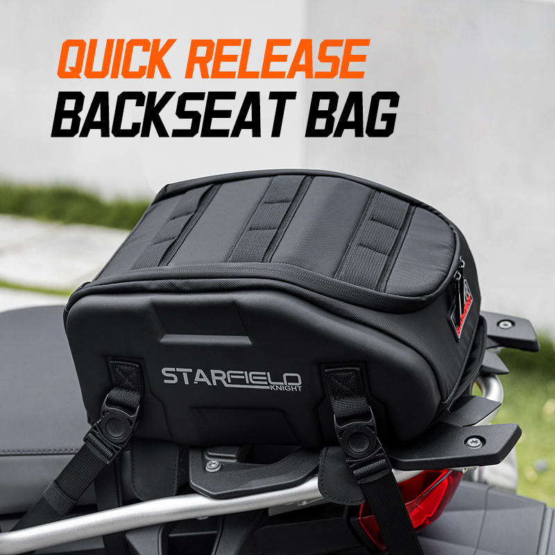 SFK Black Motorcycle Bag Front - Motorcycle Gear Companies ulasan dan harga