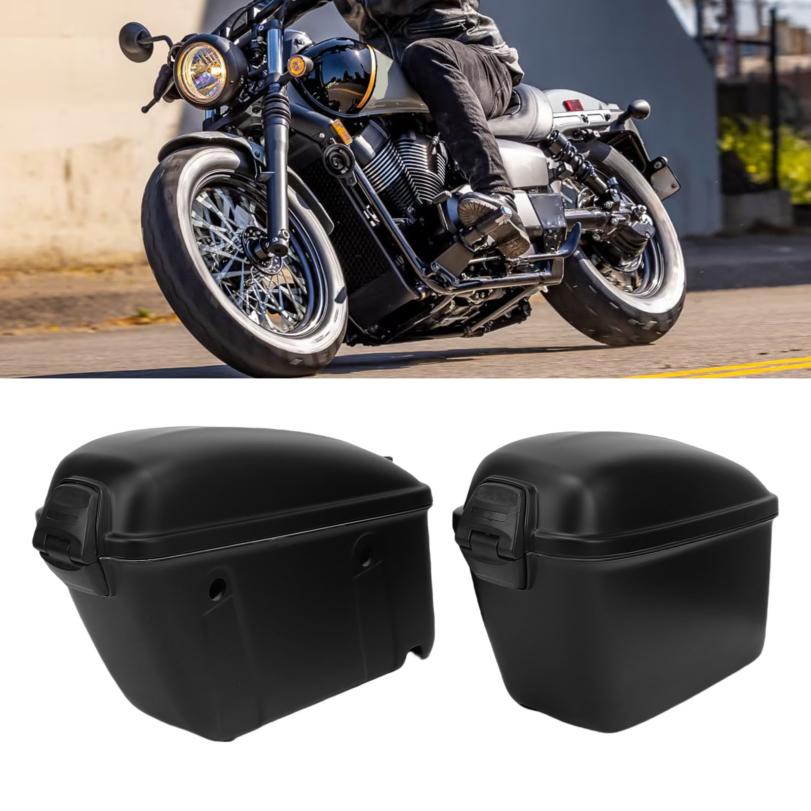 22L Motorcycle Hard Saddle Bag - Motorcycle Gear Backpack ulasan dan harga